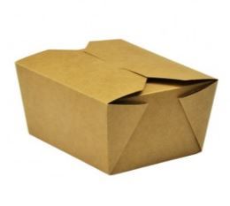 Food Carton, Leakproof, Kraft, 700ml, No 1