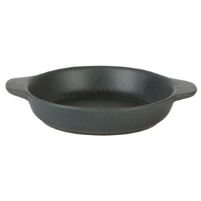 Eared Dish, Rustico Carbon, 12cm