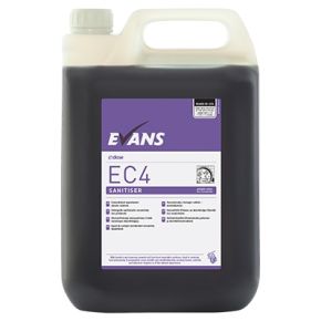 Sanitiser, Concentrated, EC4, Evans 5L