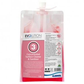 Surface Cleaner & Sanitizer, Evolution, EV3, 1.5L