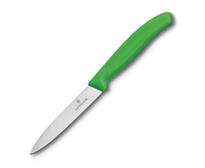 Paring Knife, Green, 10cm