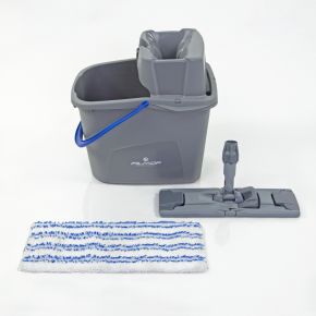 Flat Mop Kit, Easy Wash, 3 Piece