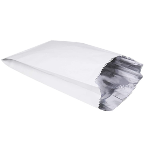 JanSan Food Safe Foil Lined Paper Bags,178 x241 x305mm