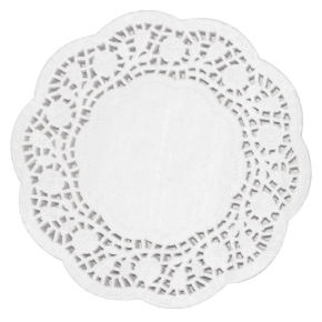 JanSan Round Paper Doilies 190mm