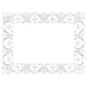JanSan Rectangular Paper Doilies 30 x 17cm