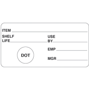 JanSan Food Rotation Shelf Life Label,Rolls