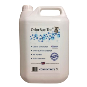 OdorBac Tec4 Odour Eliminator & Cleaner,Unscented 5 Litre (5 Litre)