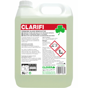 Clover 369 Clarifi Drinking Glass,Renovator