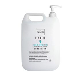 Scottish Fine Soaps Sea Kelp Bath, Shower,Gel & Pump 5 Litre