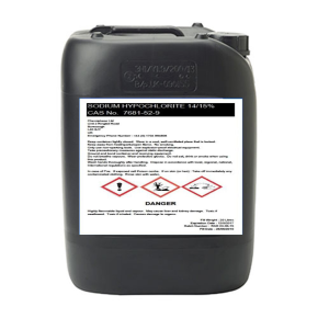 Liquid Chlorine Sodium Hypochlorite 15% (20 Litre)