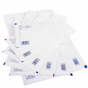 JanSan Bubble Mailer Postal Bag White,A/000 110 x 165mm