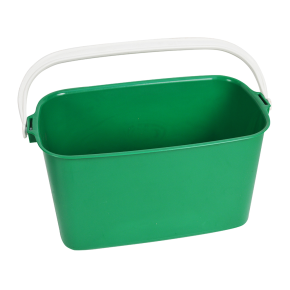 JanSan Oblong Bucket 9 Litre Green