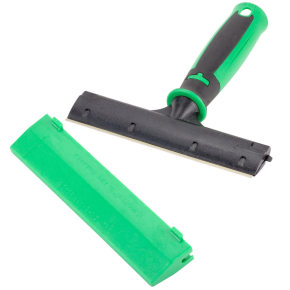Unger EG100 ErgoTec Glass Scraper with,Safety Cap 4"/ 10cm