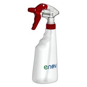enov Graduated Bottle 600ml & Trigger,Spray Red