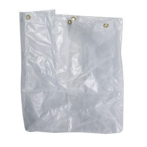 JanSan Lodging Multi-Purpose Trolley,Replacement 320 Litre Vinyl Bag Clear
