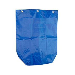 JanSan Jolly Janitor Trolley Vinyl Bag,60 Litre Blue