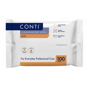 Conti Lite Medium Patient Cleansing Dry,Wipes