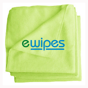 Enov Cloths, Microfibre, Ewipes, Green