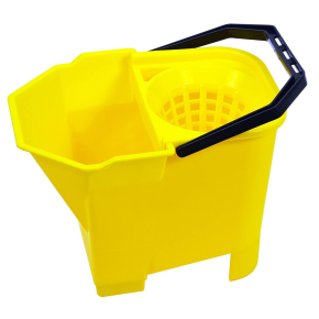 JanSan Bulldog Mop Bucket 16 Litre Yellow
