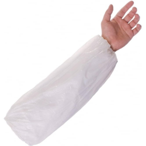 JanSan Disposable Polyethylene Oversleeve,White