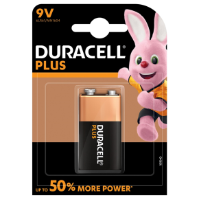 Duracell Plus 9V PP3 6LR61