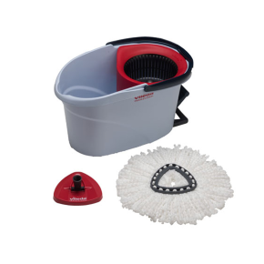 Vileda UltraSpin Bucket and Spin Wringer,10 Litre Red