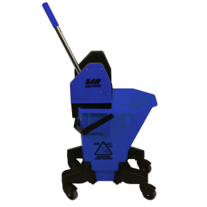 SYR Long Tall Sally Mop Bucket & Wringer,Blue
