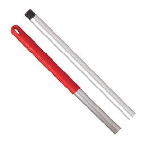 JanSan Traditional Hygiene Screwfit Handle,54" 137cm Red