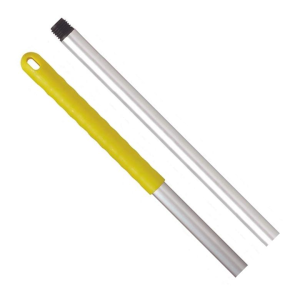 JanSan Traditional Hygiene Screwfit Handle,49" 125cm Yellow