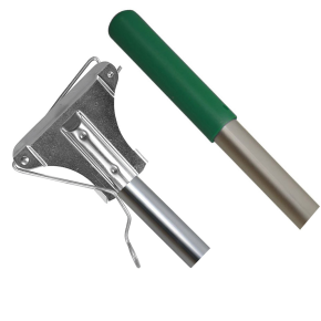 JanSan Kentucky Aluminium Handle & Metal,Fitting 54" 137cm Green