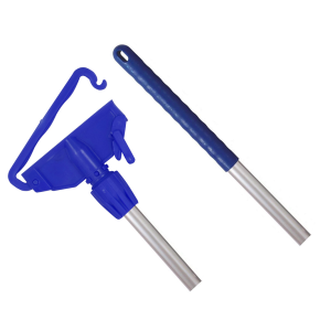 JanSan Kentucky Aluminium Handle & Plastic,Fitting 54" 137cm Blue