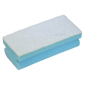 JanSan Easigrip Non-Scratch Sponge,Scourer Blue