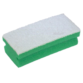 JanSan Easigrip Non-Scratch Sponge,Scourer Green