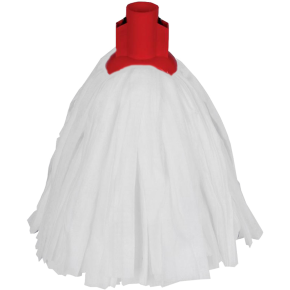 JanSan Big White Socket Mop Head 92g,Small Red