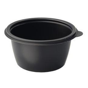 Sabert HOT75116 Round Microwavable,Container 500ml
