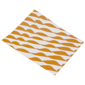 JanSan Twist Design Burger Wrap 12.5" 32cm,Orange