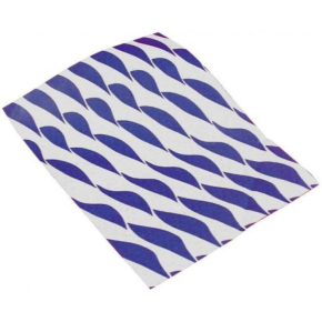 JanSan Twist Design Burger Wrap 18" 46cm,Blue