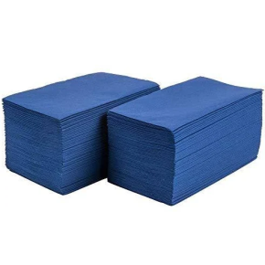 Airlaid Napkin, 40cm, 4 Fold, Navy Blue