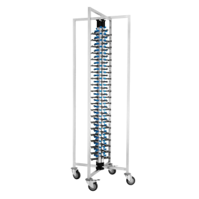 Mobile Plate Rack, 84 Plates