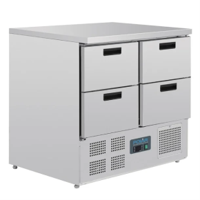 Fridge, Counter, Polar G, 4 Drawer, 240L