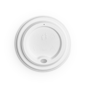 Sip Through Lid, Pulp Fibre, 12oz