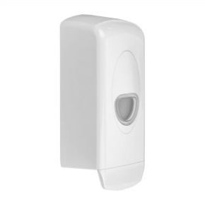 Dispenser, Bulk Fill, Soap, Foam, White Plastic, 900ml