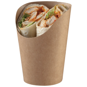 Wrap Pot, Brown Kraft, 80 x 110mm