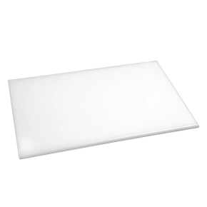 Chopping Board, High Density, White, 450 x 300 x 12mm