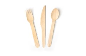 Disposable Cutlery, Fork, Wooden