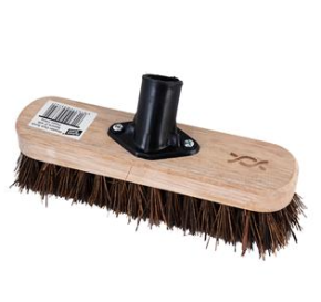 Deck Scrubber, Wooden, Head Only.